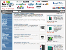 Tablet Screenshot of herashop.dk